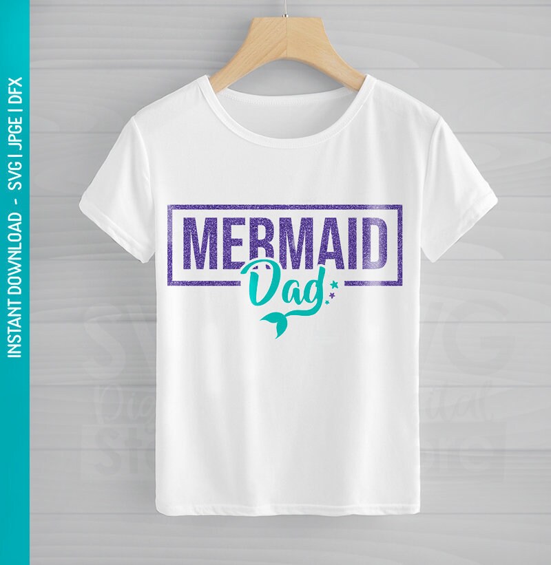 Free Free 97 Little Mermaid Dad Svg SVG PNG EPS DXF File