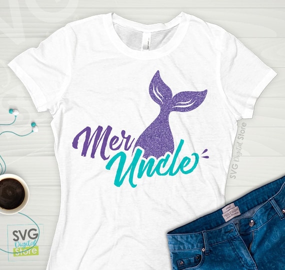 Meruncle Tshirt Uncle Of A Mermaid Birthday Tshirt Meruncle Tshirt Uncle Of A Mermaid Birthday Tshirt