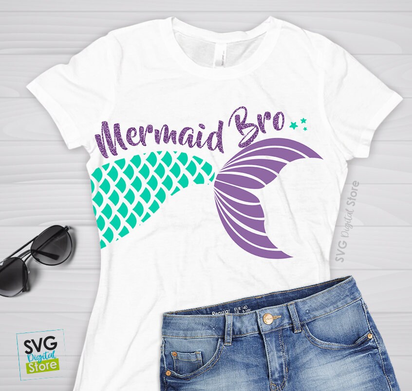 Download Mermaid Svg Mermaid Birthday Mermaid Brother Svg Mermaid ...