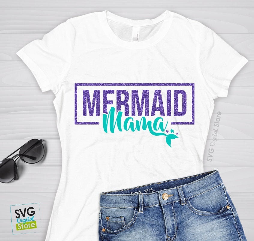 Mermaid SVG Mer Mom Svg Mermaid 