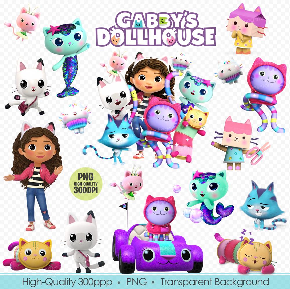 Dreamworks Gabby's Dollhouse Pandy Paws Kitty Fairy Cakey