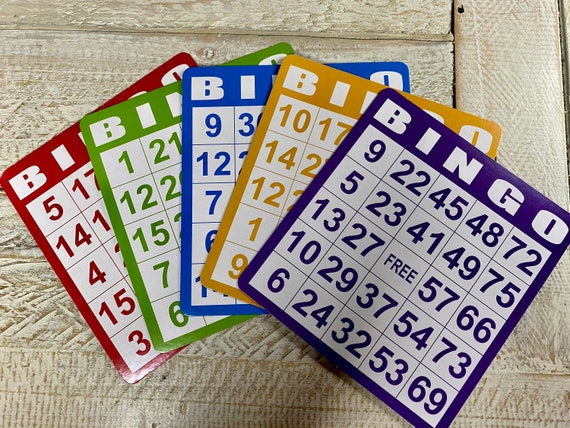 Set of 5 Bingo Daubers - Yellow
