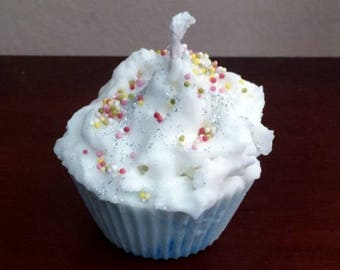 Items similar to Jumbo Sugar Cookie scented cupcake candle on Etsy
