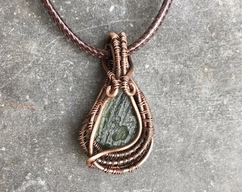 Moldavite Necklace,Raw Moldavite Pendant,Genuine Moldavite Jewelry,moldavite Crystal necklace authentic Moldavite Stone,Real Moldavite Charm