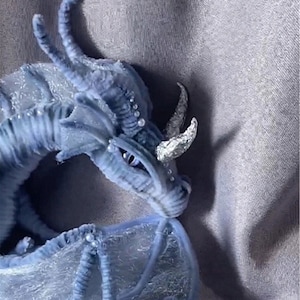 Blue Dragon doll,Fantasy Embrace Dragon toy,Ancient Dragon Plush Doll,realistic dragon toy plush baby doll,Green Fairy dragon stuffed doll
