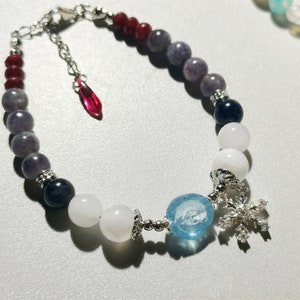 Healing jewelry,Personalized Element Jewelry Gift, Custom bracelet, Inspired Vision Bracelet Charm Anime Bracelets, natural crystal bracelet