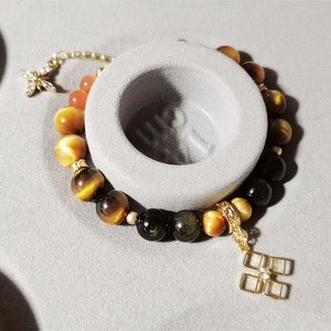 Custom bracelets,Inspired Vision Bracelet Charm Anime Bracelets,Healing jewelry,Personalized Element Jewelry Gifts,natural crystal bracelet