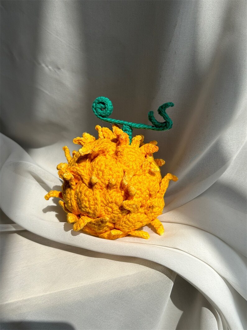 Crochet Gomu Fruit Prop Devil Fruit Plush Dollpersonalized Etsy