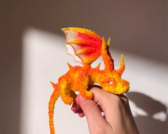 ドラゴンタイプのオレンジぬいぐるみ Jellycat Festival Dragon ぬいぐるみ ドラゴン ジェリー