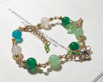 Custom bracelets,Inspired Vision Bracelet Charm Anime Bracelets,Personalized Element Jewelry Gifts,Healing jewelry,natural crystal bracelet