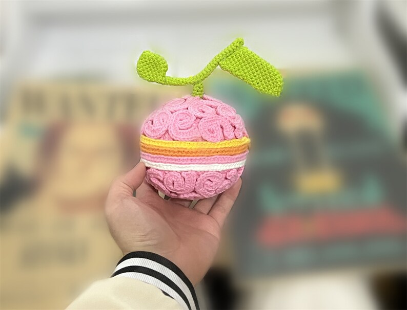 Crochet Gomu Fruit Prop Devil Fruit Plush Dollpersonalized Etsy