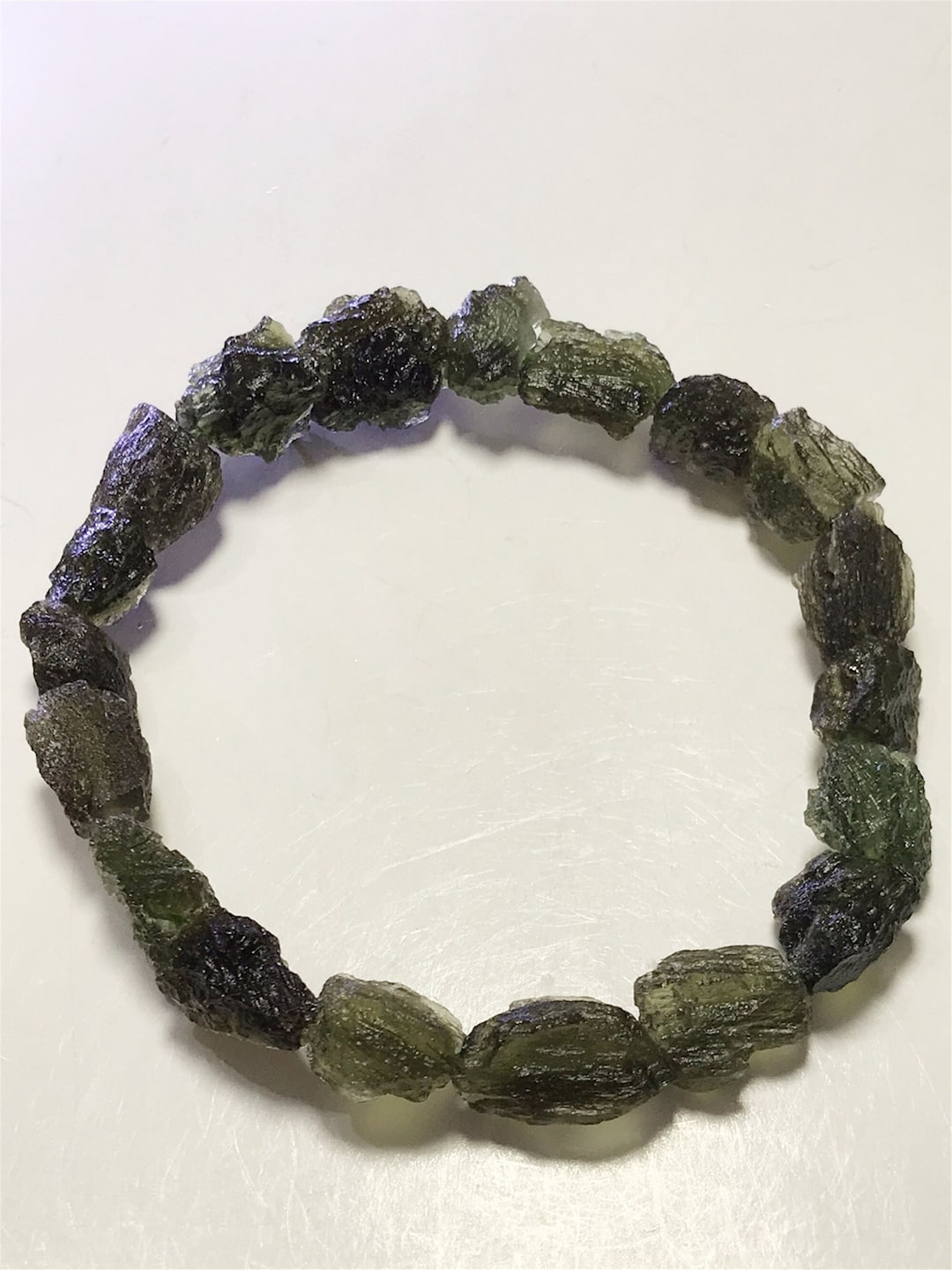 Moldavite Crystal Moldavite Anklet Moldavite Crystal Bracelet,raw