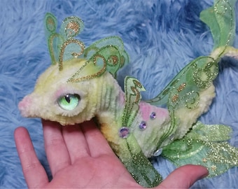 Syngnathus Doll Seahorse plush dolls,Fantasy creatures toys,Beautiful Sea Dragon Plush Dolls, toy gifts for baby,Fairy dragon stuffed dolly