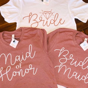 Bride Squad Tees