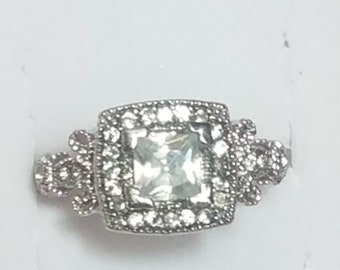 Sterling Silver vintage style ring