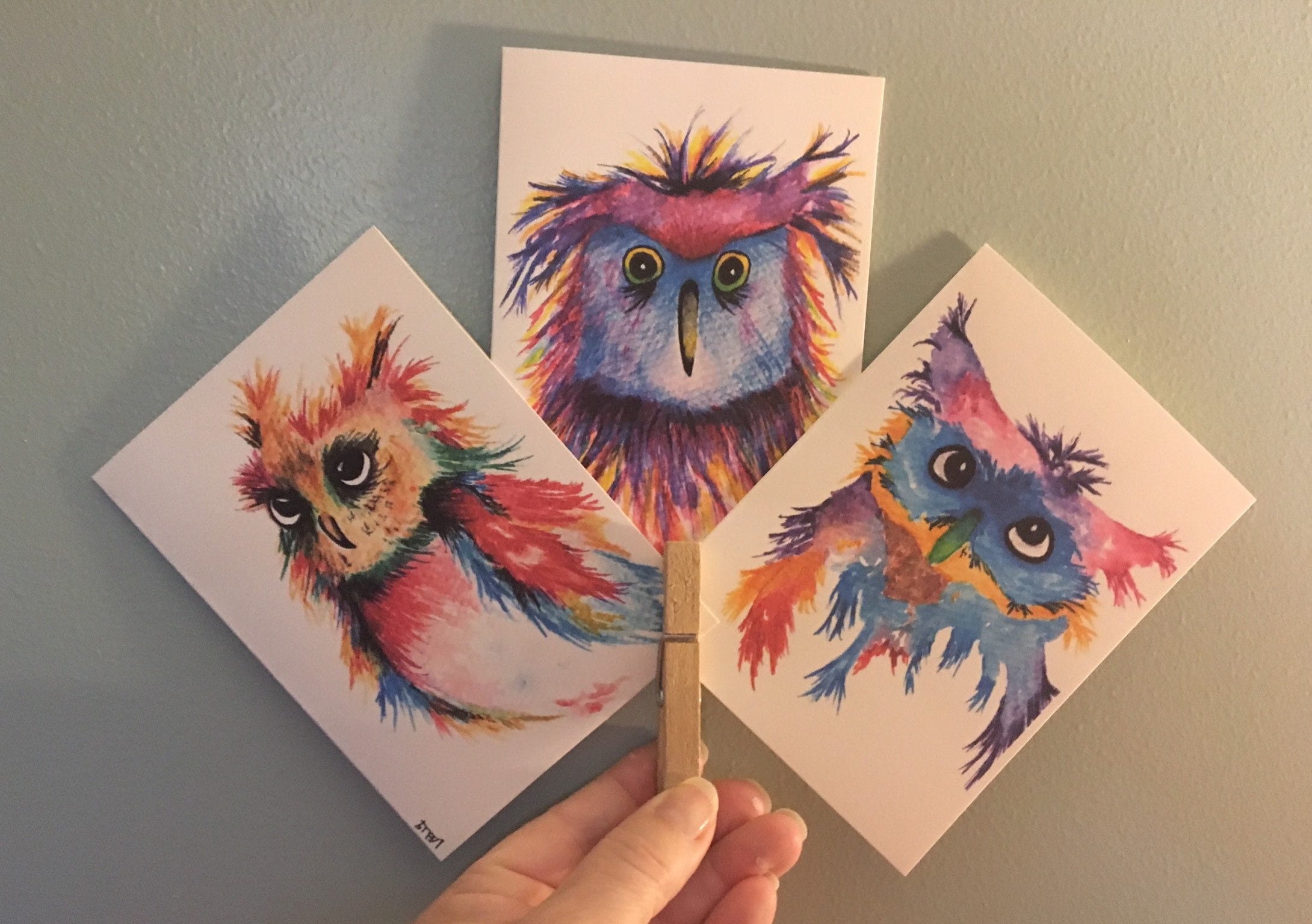Whimsical Owls
