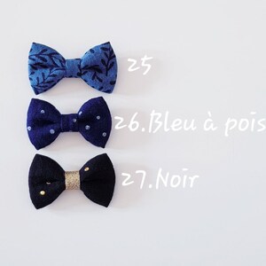 Lot de 3 ou 5 ou à l'unité /Bandeau bebe/enfant, barrette bebe/enfant, headband bebe/enfant, accessoires cheveux nœuds double gaze image 9