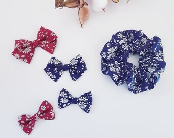 Liberty Capel **Bandeau bebe/enfant, barrette bebe/enfant, headband bebe/enfant, accessoires cheveux nœuds SCARLETT