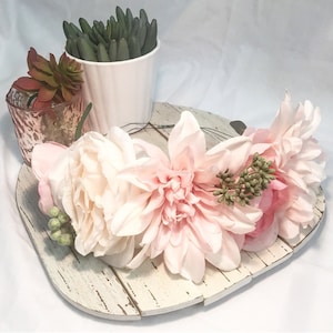 Pink Adult Flower Crown