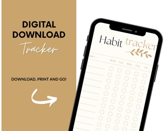 Self Care Planner, Light Planner, Self Care Habit, Self Care Checklist, Habit Tracker, Self Love Journal, Habit Tracker Printable, pdf