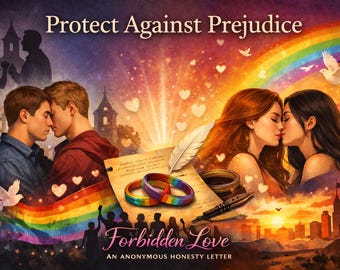 Confront LGBT Prejudice Safely & Effectively for someone you care about! Poem to send Anonymously, Wake-up Call, Honesty Letter, Send Safely
