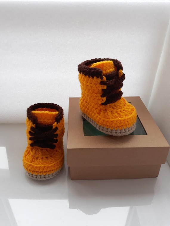 infant construction boots
