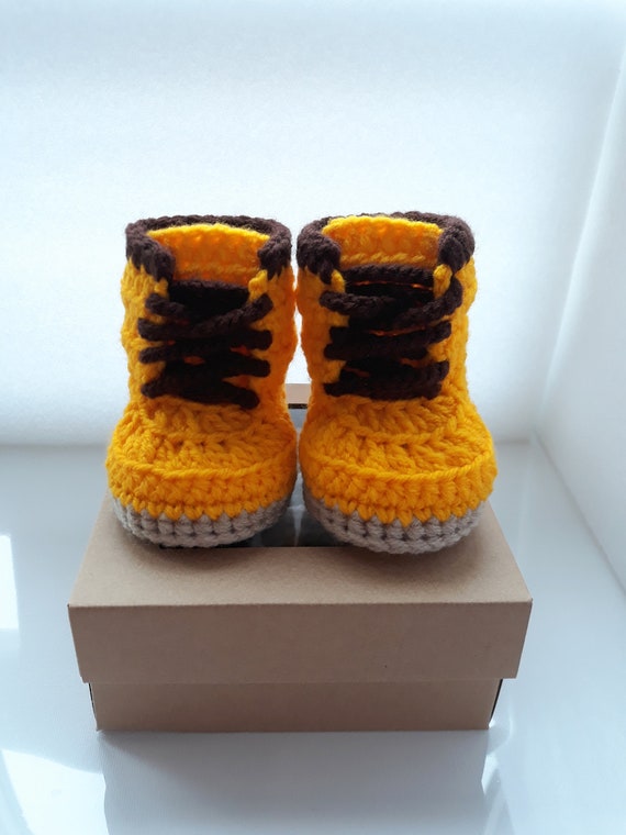 infant construction boots