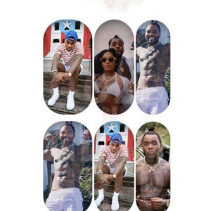 Kevin Gates Waterslide Nail Decals