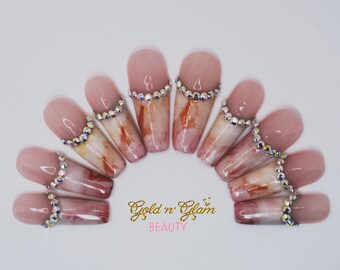 French Nails Etsy
