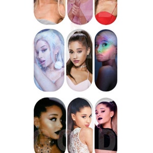 Various Ariana Waterslide Nail Decals