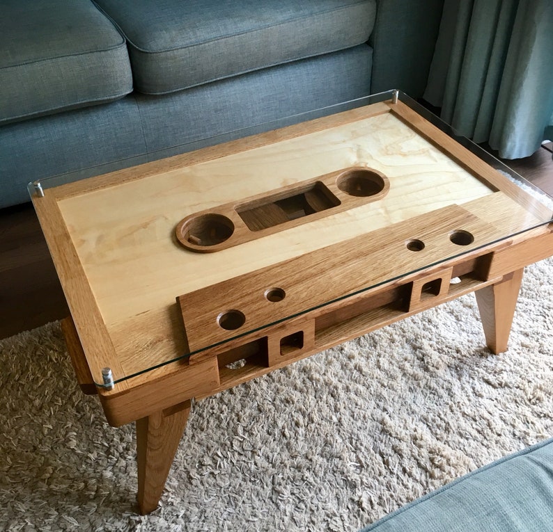 Cassette tape coffee table Etsy