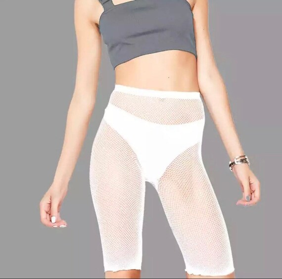 Fishnet leggings hotsell and shorts