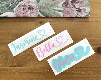 Name decal | Vinyl decal | Name sticker