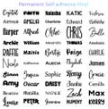 Custom vinyl decal | Name sticker | Decals product logo
