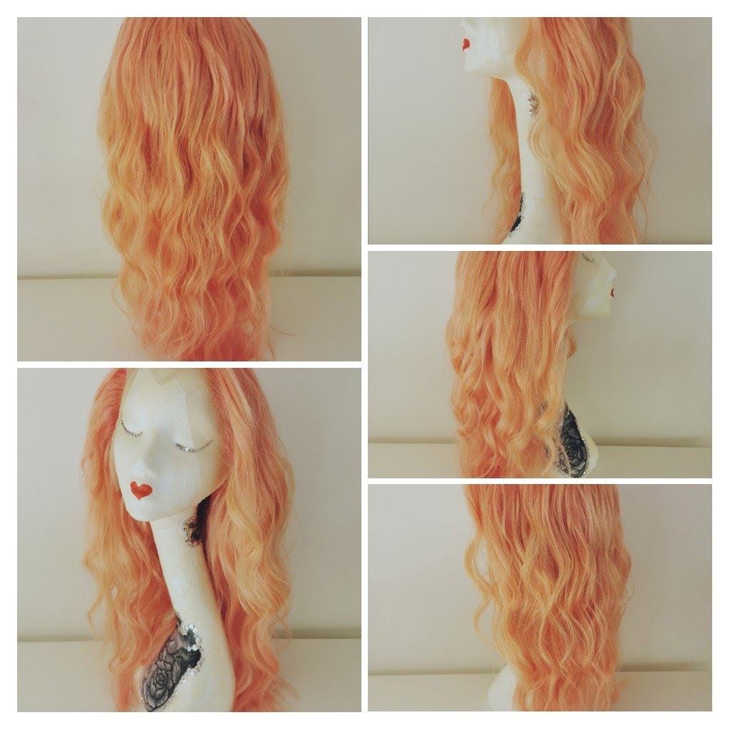 100% Human Hair Rose gold/Pink Wig Megalook 6x5 Invisible Knots & 13x4 Lace Frontal Ash Purple  main image 4