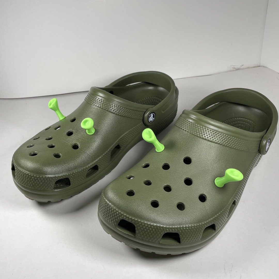 Crocs to Release 'Wonderfully Hideous' Neon Green Shrek Clogs — Complete  with Ears!