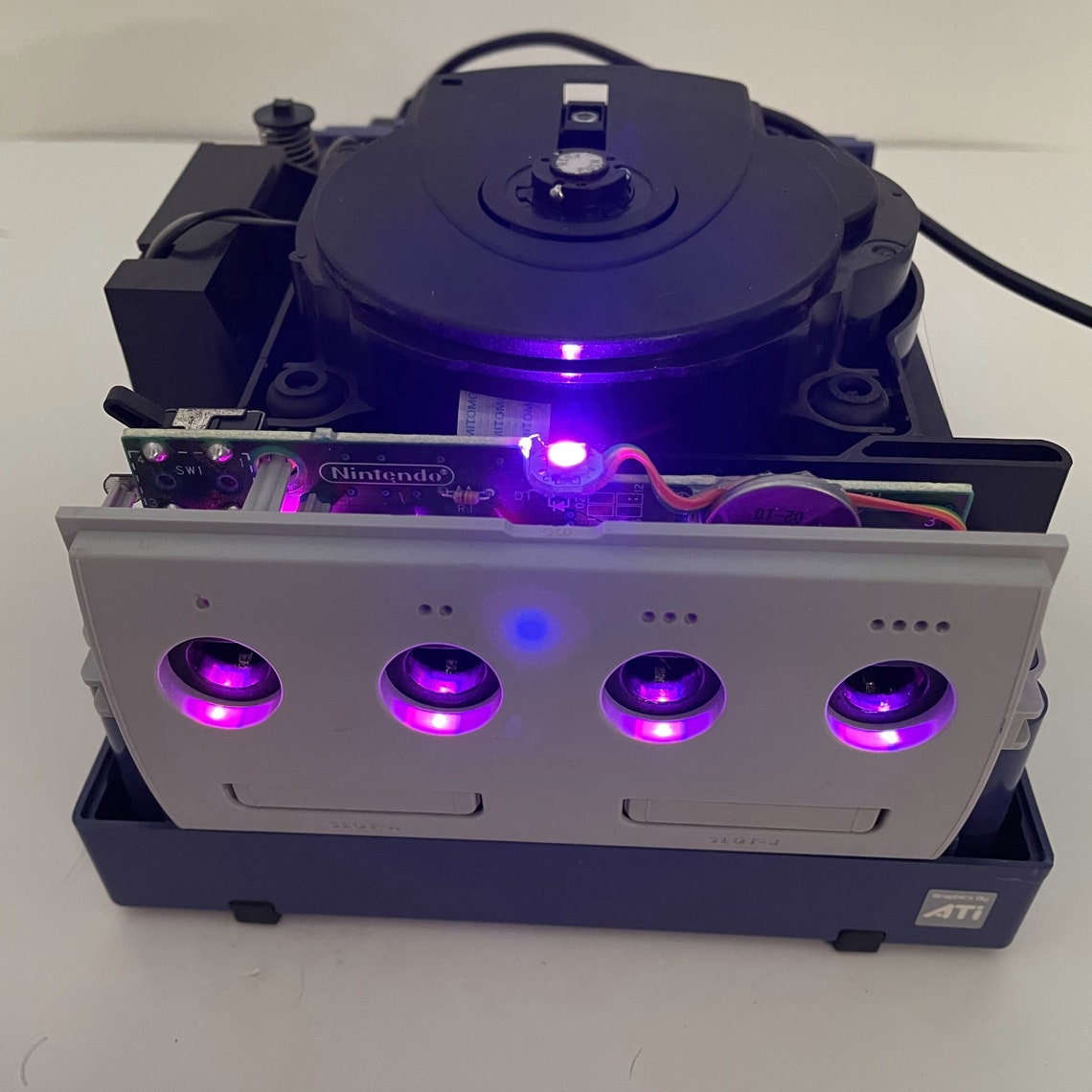 Gamecube RGB LED Kit Bluetooth lights controlled via phone Etsy