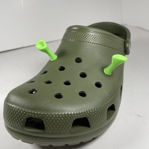 Shrek Ears Crocs Charms 