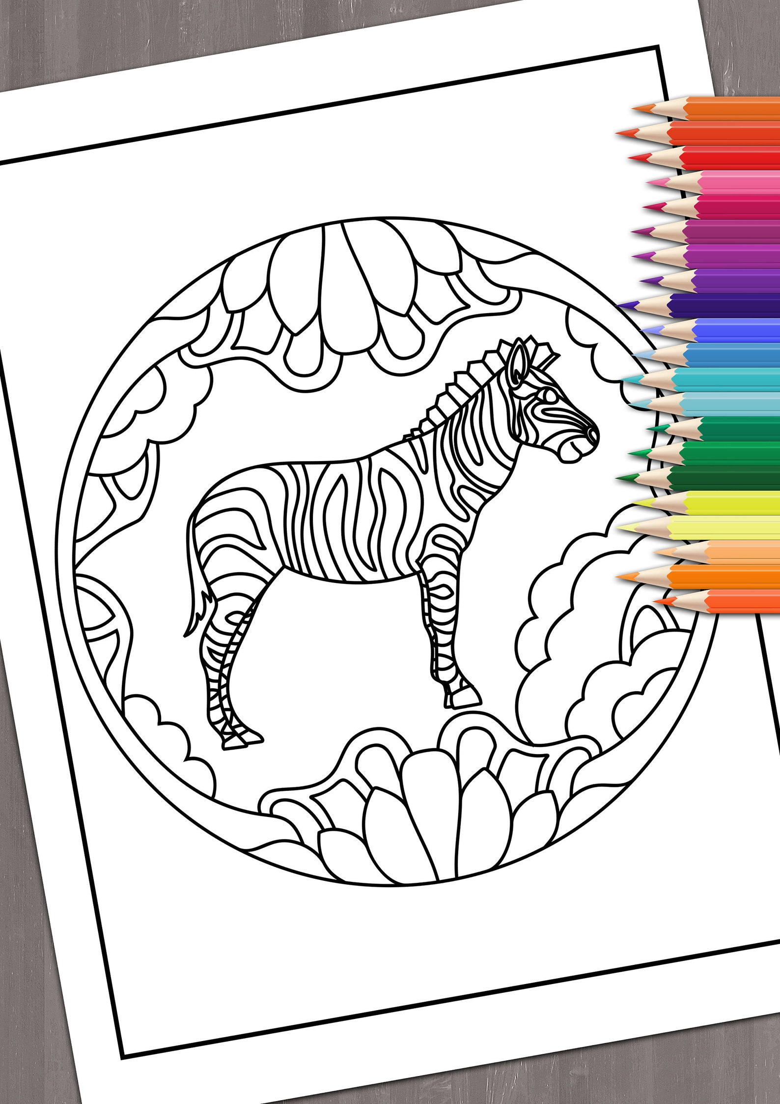 Printable PDF Kids Coloring Pages for Kids Coloring Book | Etsy