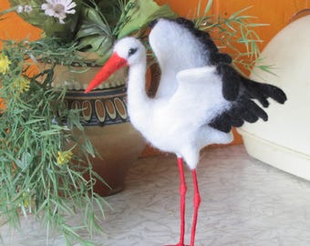 Stork of wool