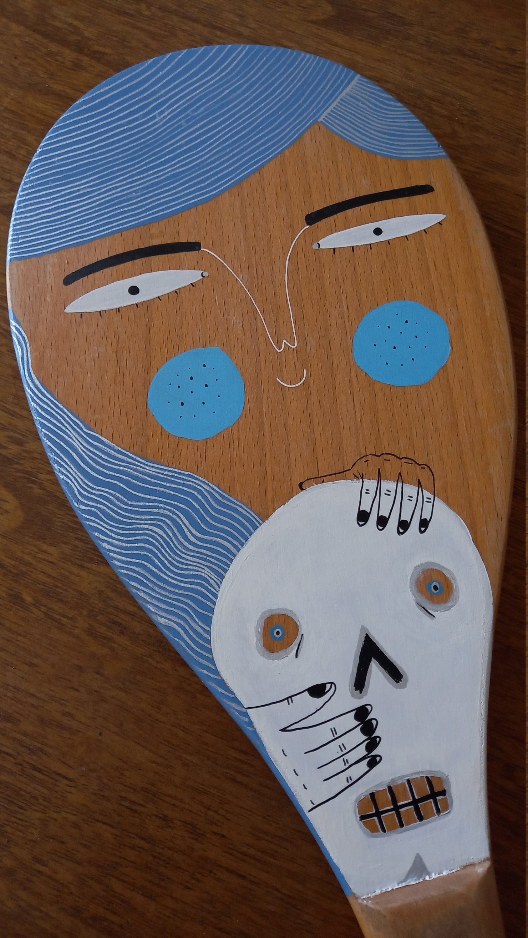 Sororité/Raquettes en Bois Restaurées