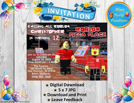 Roblox pizza event 2019 games