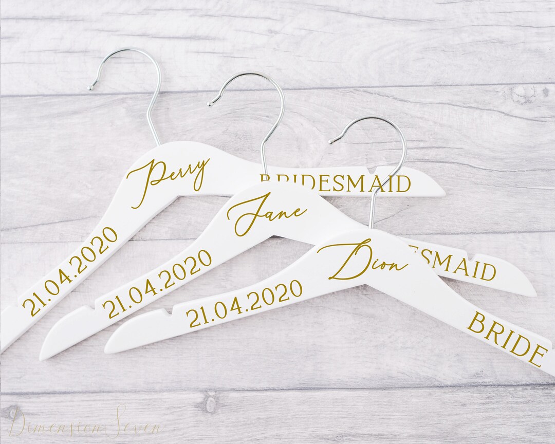 Hanger Decals Permanent Name and Role Stickers for Coat - Etsy