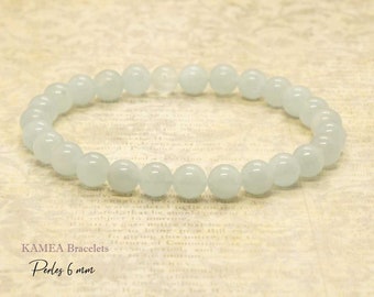 Aquamarine natural stone 6mm