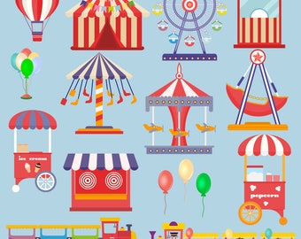 Attraction Amusement park clipart PNG
