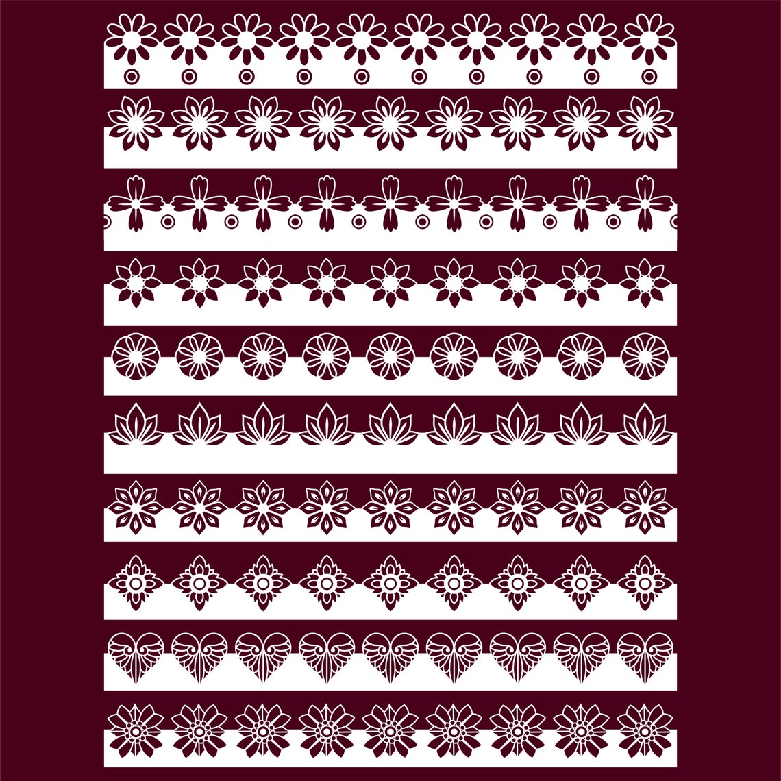 Decorative Borders SVG/PNG/EPS - Etsy