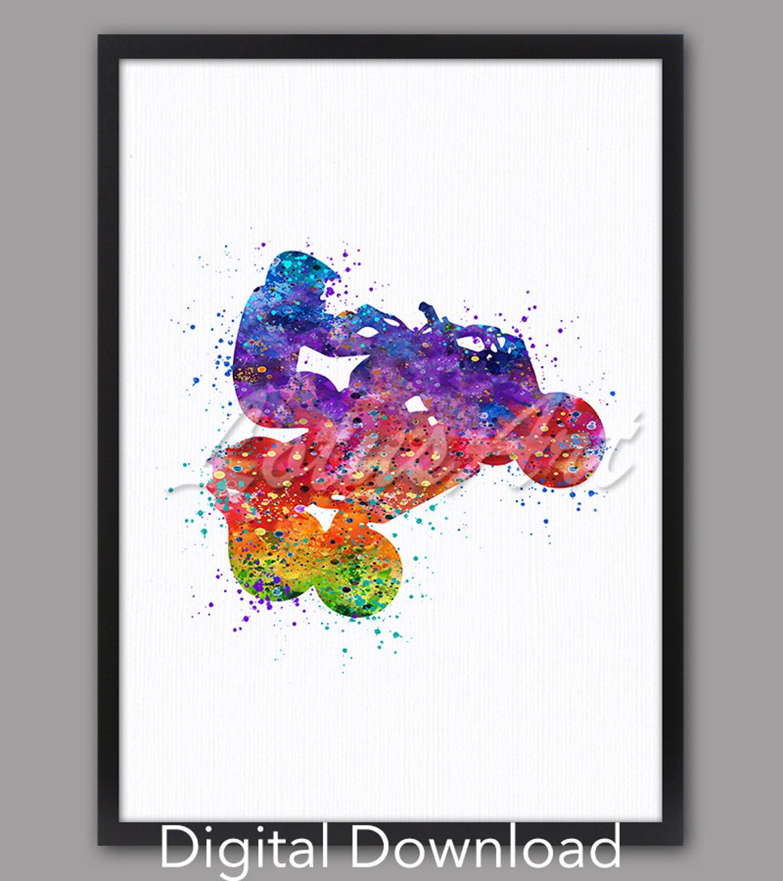 two wheeler painting