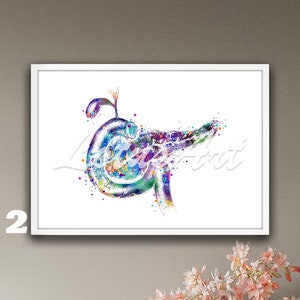 Pancreas Anatomy Wall Art Decor Digestive System Organs Watercolor ...