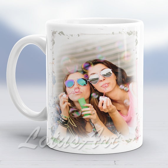 Tazas de café personalizadas con foto personalizada con imagen de cerámica,  taza personalizada de 11 onzas con fotos, texto, imágenes, haz tu propia