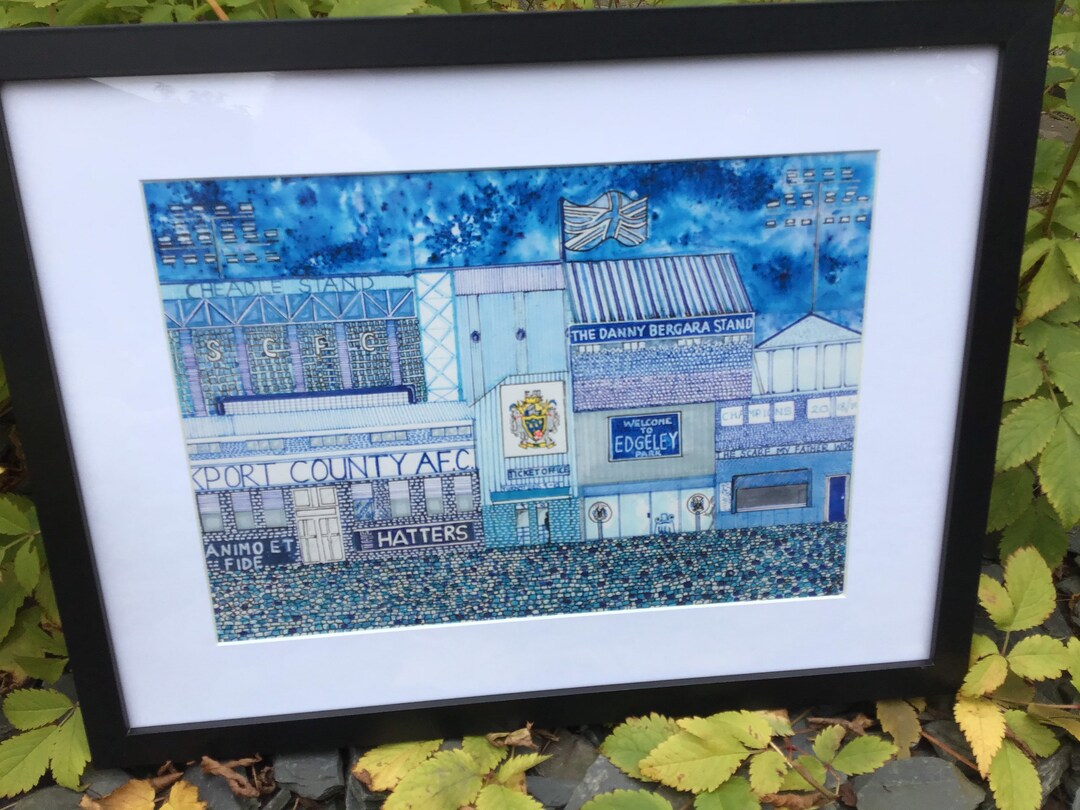 Stockport County. Etsy